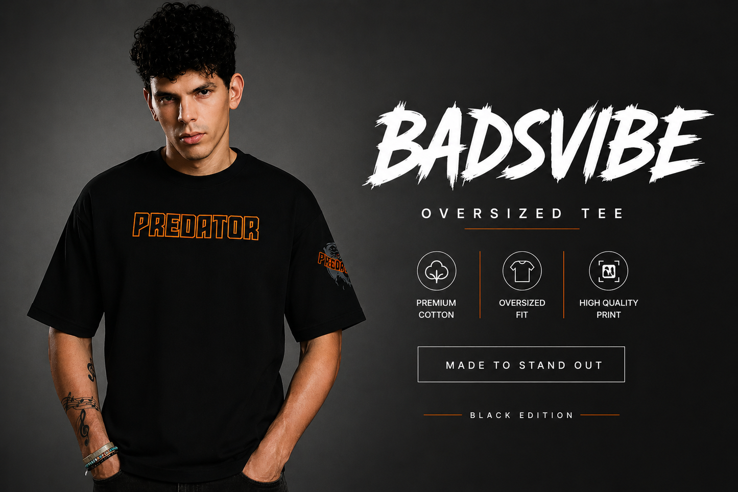 Predator Core Oversized Tee