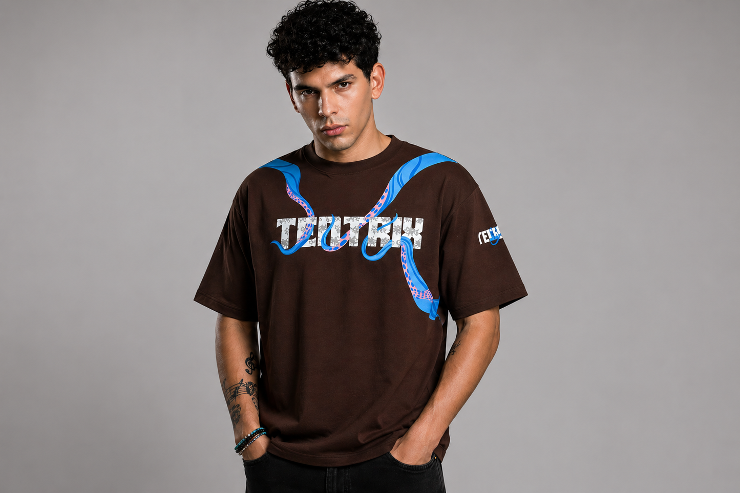 Core Drop Kraken Flow Oversized Tee
