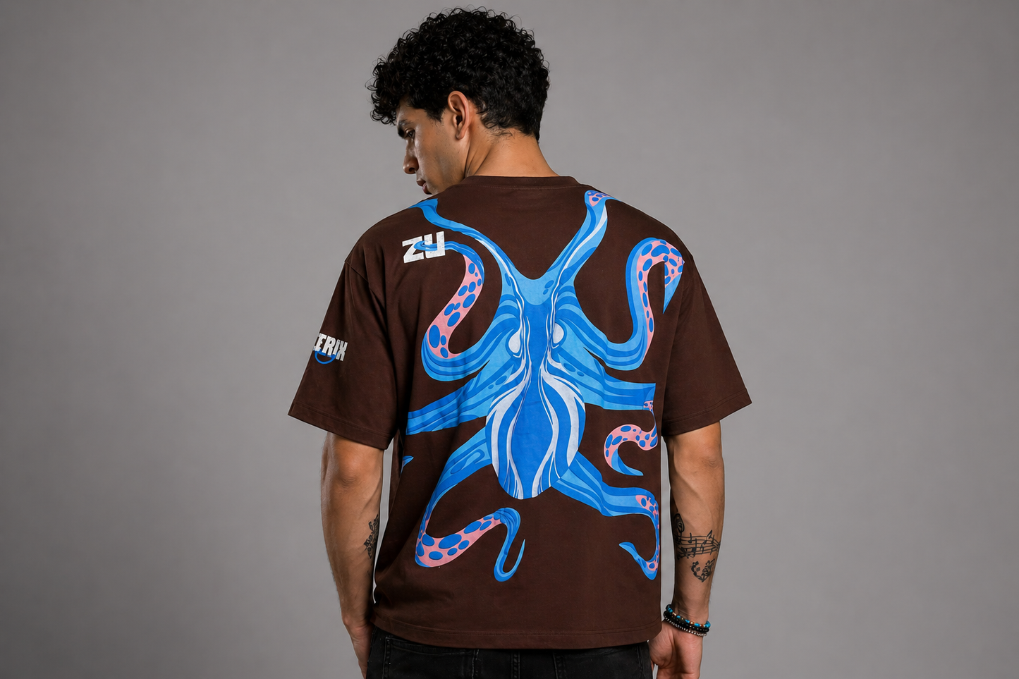 Core Drop Kraken Flow Oversized Tee