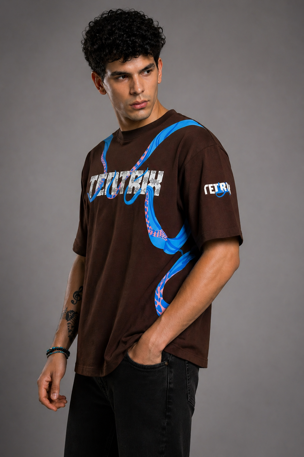 Core Drop Kraken Flow Oversized Tee