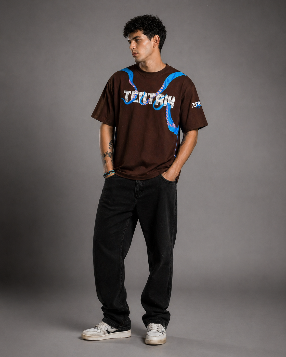 Core Drop Kraken Flow Oversized Tee