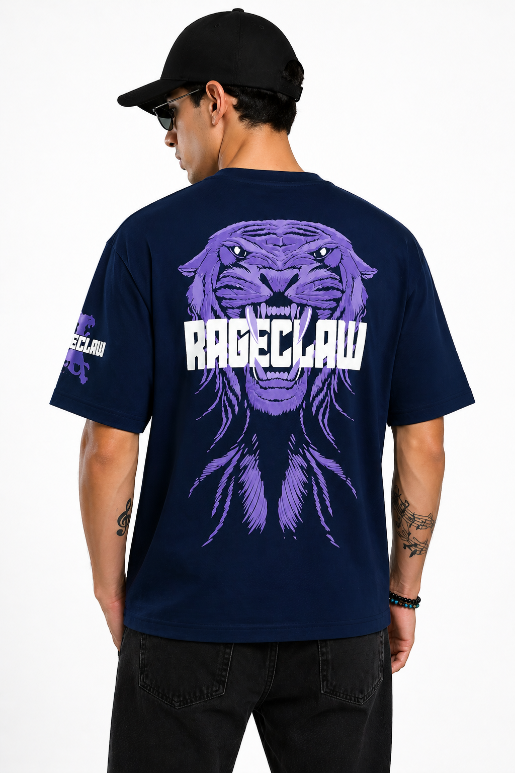 Core Drop – Midnight Rage Oversized Tee