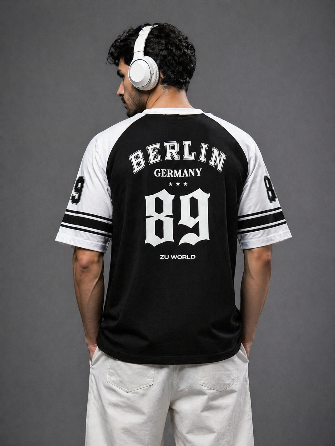 Core Drop Berlin 89 Oversized Jersey Tee