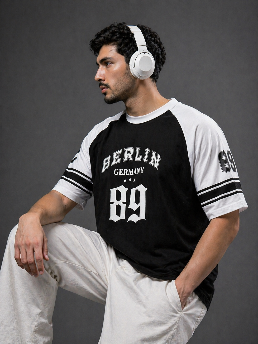 Core Drop Berlin 89 Oversized Jersey Tee