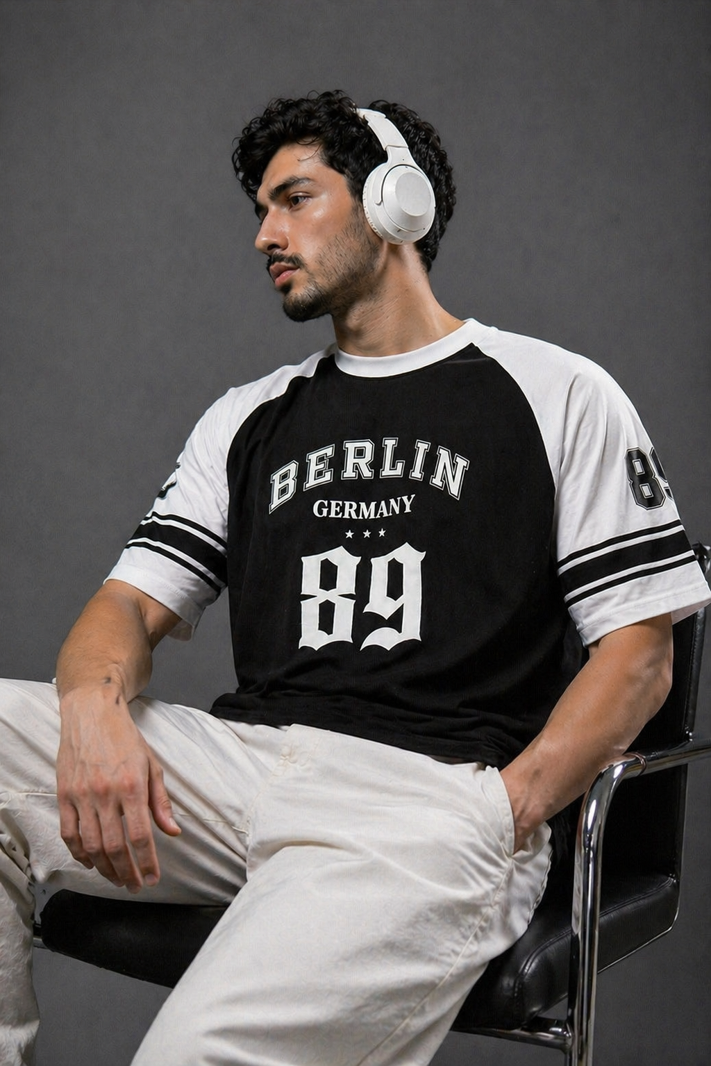 Core Drop Berlin 89 Oversized Jersey Tee