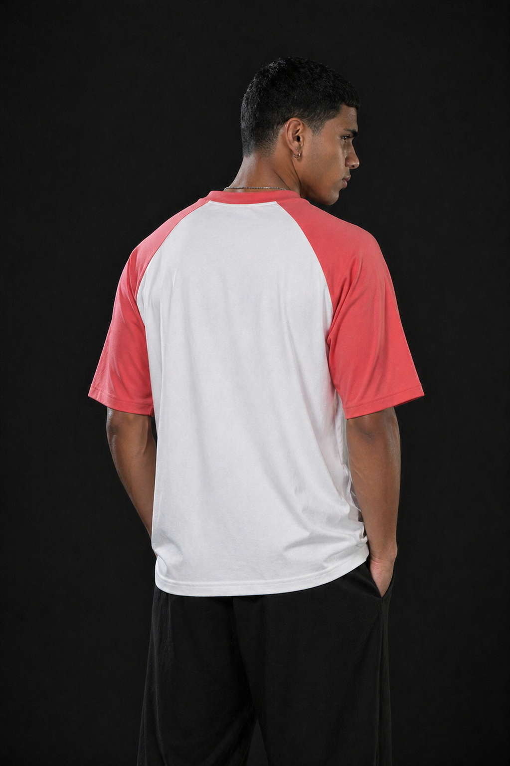 Core Drop Crimson Pulse Raglan Tee