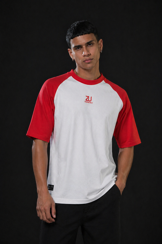 Core Drop Crimson Pulse Raglan Tee