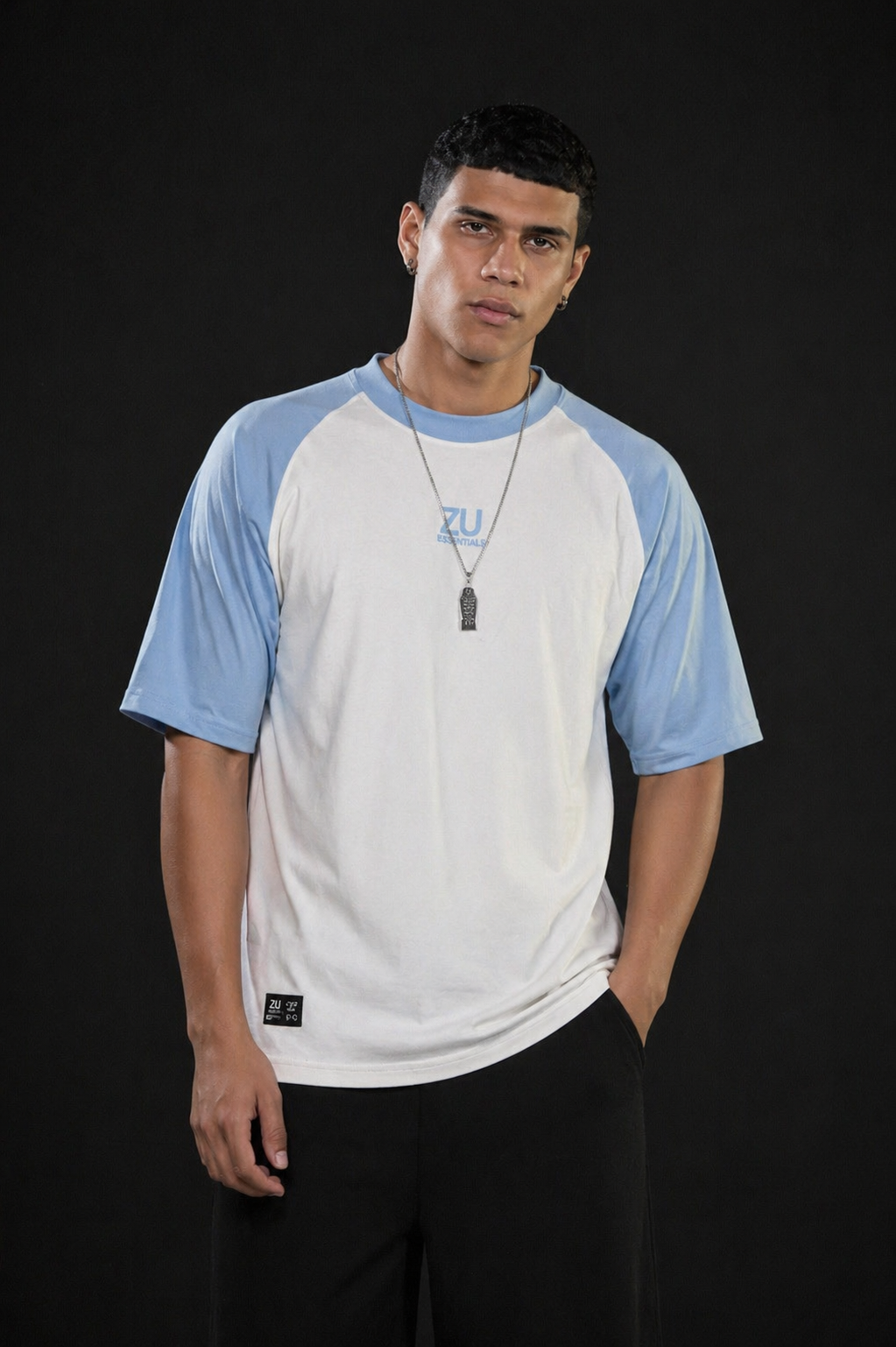 Core Drop Skyline Raglan Oversized Tee