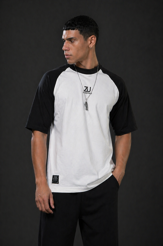 Core Drop Midnight Contrast Raglan Tee