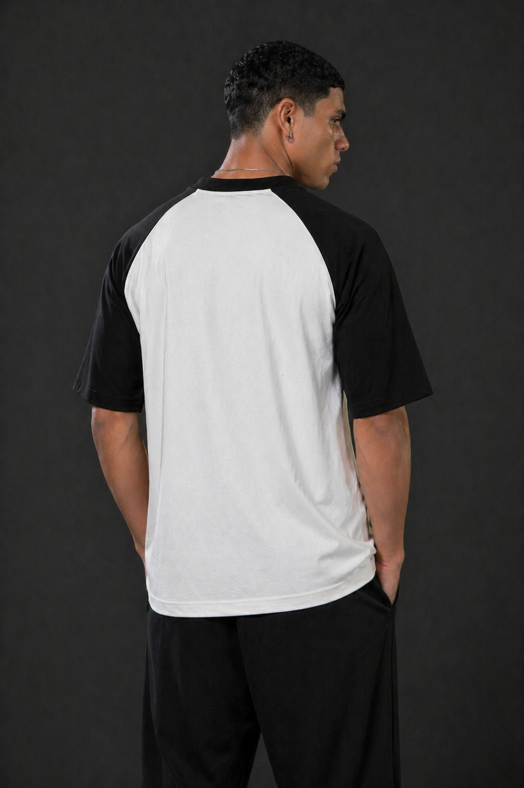 Core Drop Midnight Contrast Raglan Tee