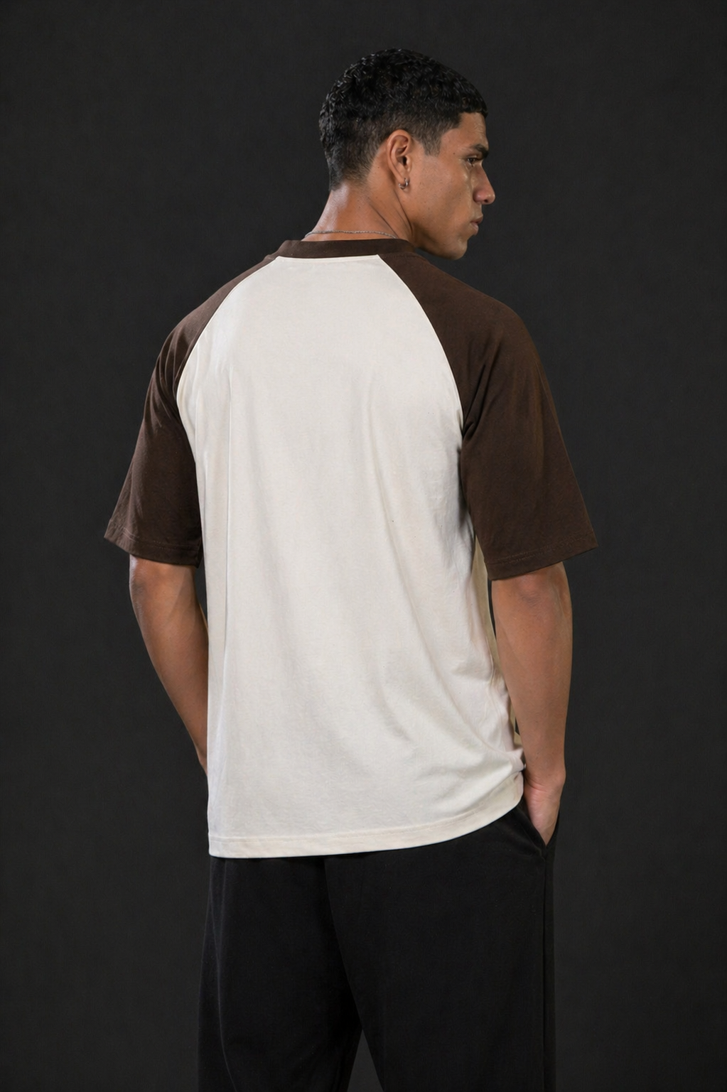 Core Drop Mocha Shadow Raglan Tee