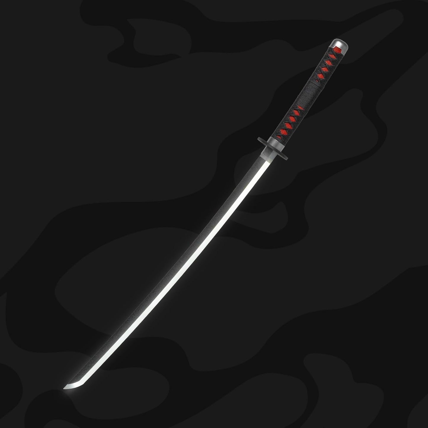 Demon Slayer Tanjiro Kamado Neon LED Katana – 100cm Life-Size Light-Up Anime Sword for Cosplay, Display & Training | Elegant Gift for Fans, Kids, Teens & Collectors