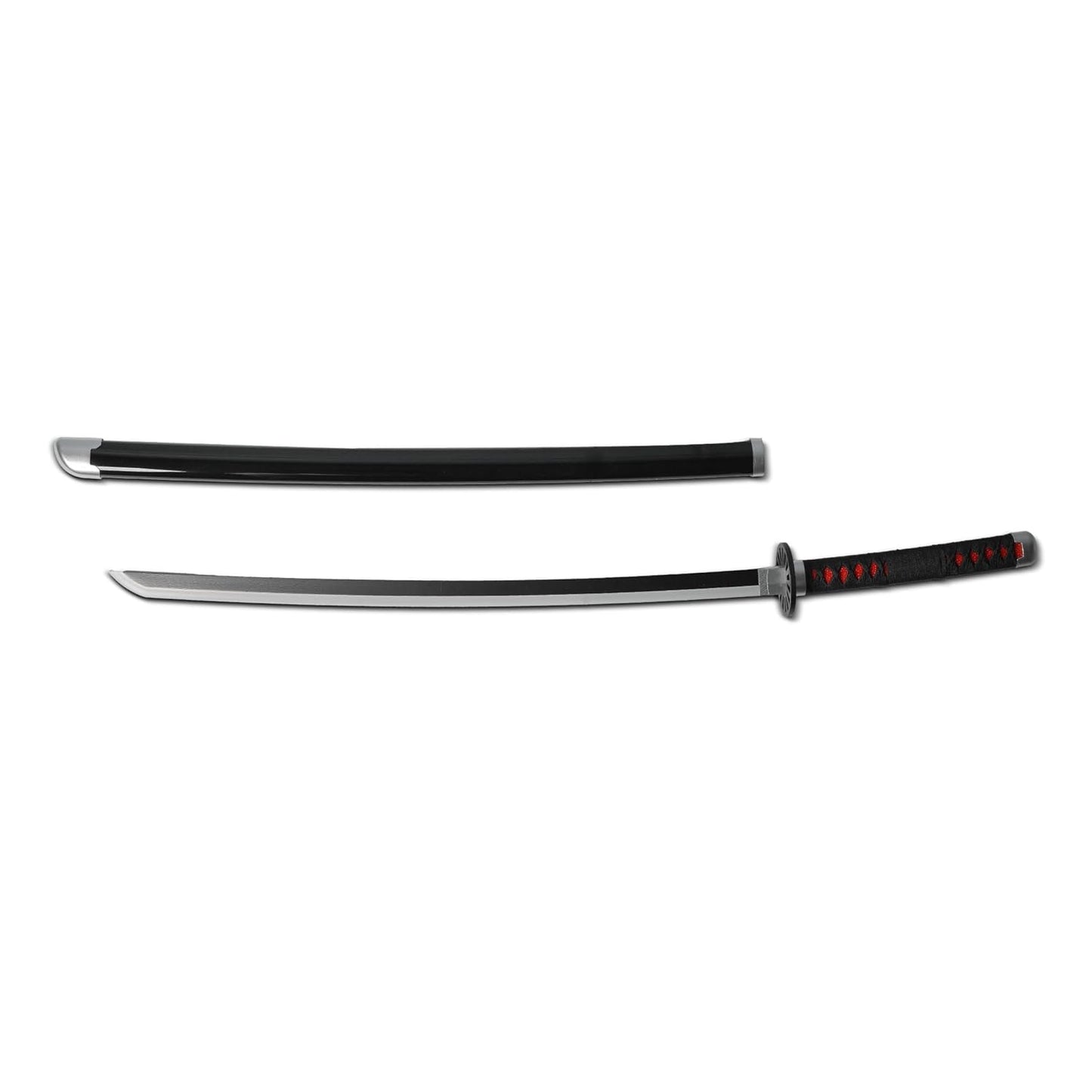 Demon Slayer Tanjiro Kamado Neon LED Katana – 100cm Life-Size Light-Up Anime Sword for Cosplay, Display & Training | Elegant Gift for Fans, Kids, Teens & Collectors